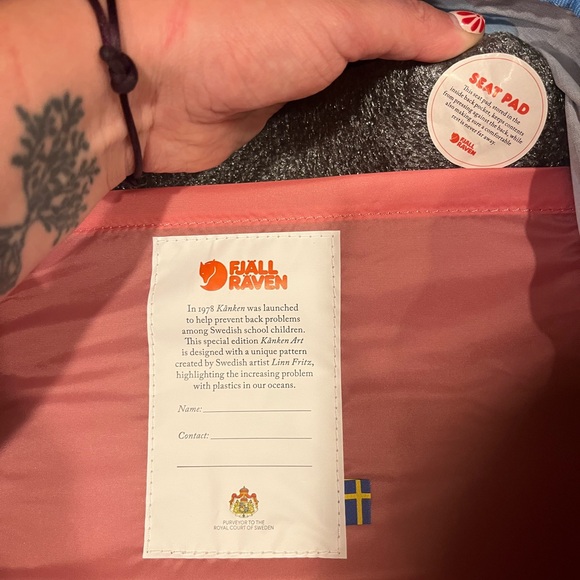 NWT Kanken art backpack - Picture 7 of 8